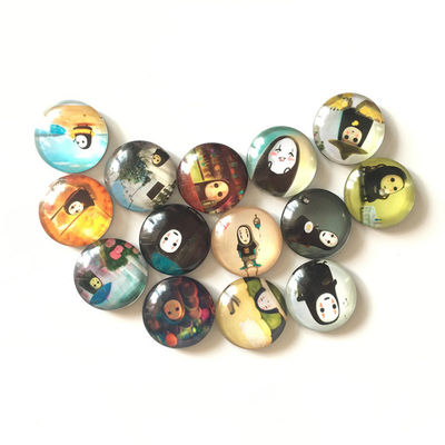 calidad  Shape Glass Fridge Kitchen Decoration Ready Made Or Custom Wholesale Magnet fábrica