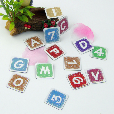 Shape Custom Fridge Magnet PVC Epoxy Sticker Sublimation Square Fridge Magnet